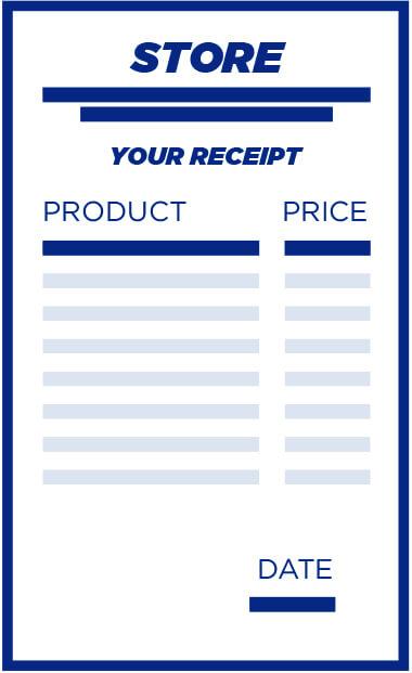 upload your receipt